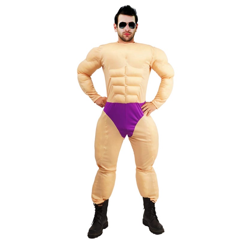 DSplay Men's Muscle Jumpsuit Costumes (jumpsuit) - Image 1